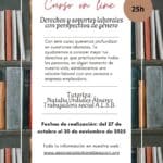 CURSO ON LINE “DERECHOS Y SOPORTES LABORALES CON PERSPECTIVA DE GÉNERO”