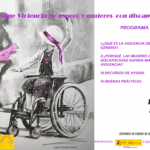 CURSO ONLINE VIOLENCIA DE GÉNERO Y MUJERES CON DISCAPACIDAD. Subtitulado y accesible en lengua de signos española.